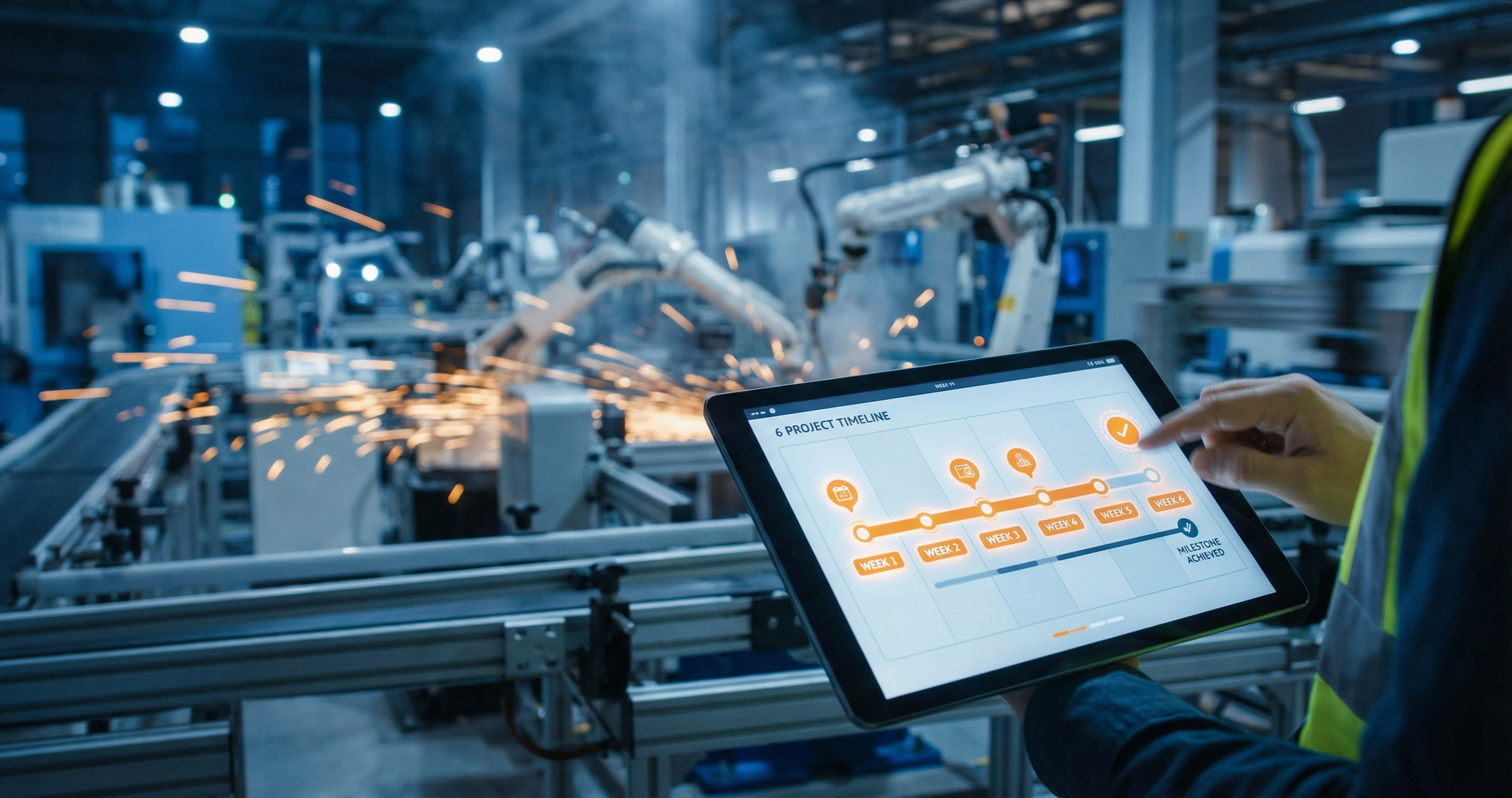 From Pilot to Production in 6 Weeks: A Realistic Manufacturing AI Timeline