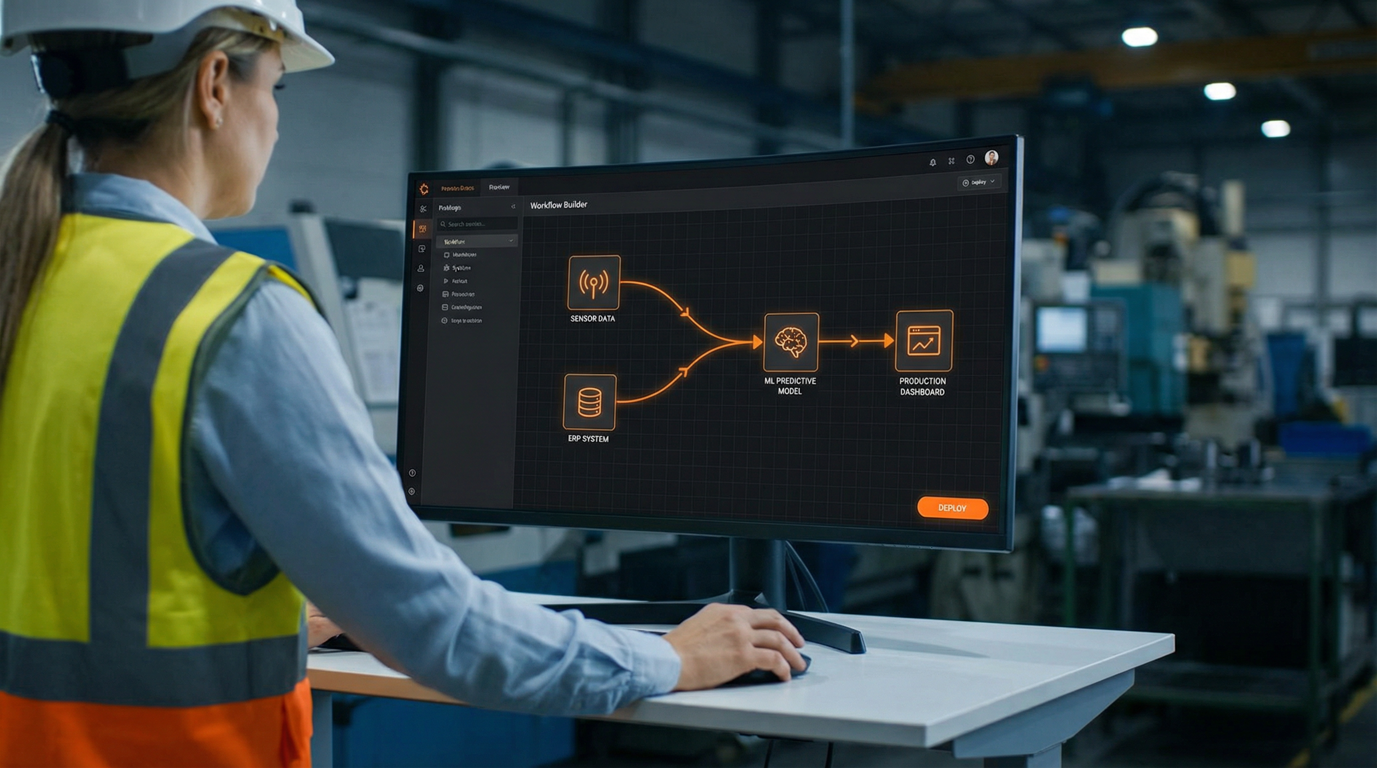 Unified data platform connecting machines and enabling AI deployment